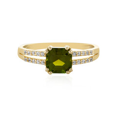 Anillo en oro con Turmalina