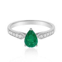 Anillo en oro con Granate tsavorita AAA (CIRARI)