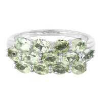 Anillo en plata con Turmalina