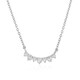 Collar en plata con Topacio blanco