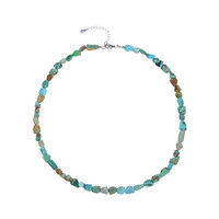 Collar en plata con Turquesa