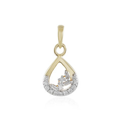 Colgante en oro con Diamante SI1 (H)