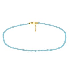 Collar en plata con Amazonita