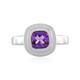 Anillo en plata con Amatista de Marruecos