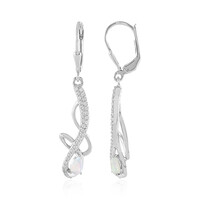Pendientes en plata con Ópalo de Welo