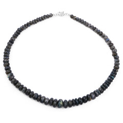 Collar en plata con Labradorita