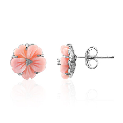 Pendientes en plata con Nácar