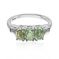 Anillo en plata con Turmalina Paraíba