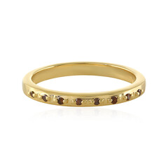 Anillo en plata con Diamante rojo I3