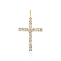 Colgante en plata con Topacio blanco