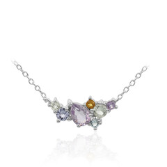 Collar en plata con Amatista de Bolivia