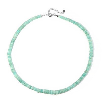 Collar en plata con Amazonita