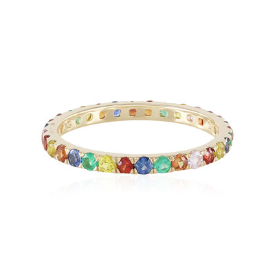 Anillo en oro con Zafiro
