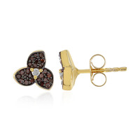 Pendientes en plata con Diamante I3 (J)