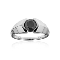 Anillo en oro con Diamante negro (de Melo)