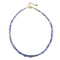 Collar en plata con Tanzanita sin calentar