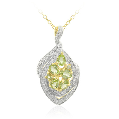 Collar en plata con Peridoto