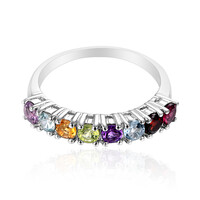 Anillo en plata con Zircón de Ratanak Kirí