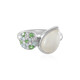 Anillo en plata con Piedra de Luna blanca (KM by Juwelo)