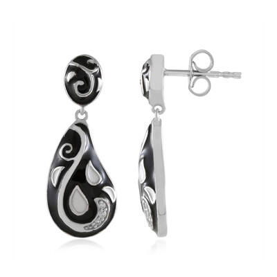 Pendientes en plata con Zircón