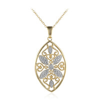 Collar en plata con Diamante I3 (I)
