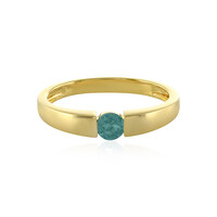 Anillo en plata con Indicolita