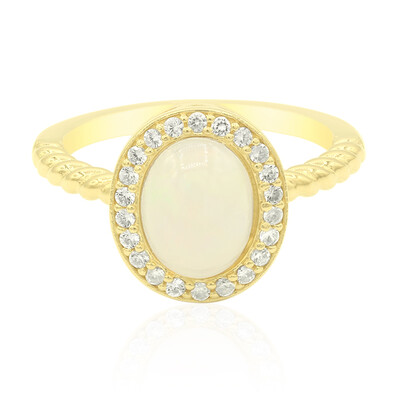 Anillo en plata con Ópalo de Welo