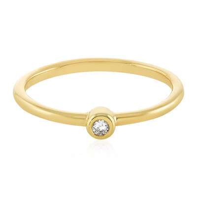 Anillo en plata con Diamante I2 (H)