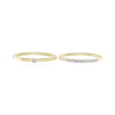 Anillo en plata con Diamante I2 (H)