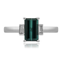 Anillo en oro con Indicolita (CIRARI)