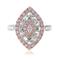Anillo en oro con Diamante rosa I1 (CIRARI)