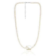 Collar en plata con Perla Keshi (TPC)