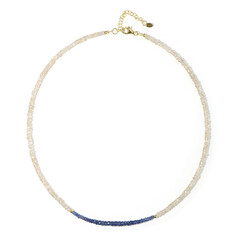 Collar en plata con Zafiro azul