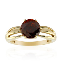Anillo en oro con Esfalerita