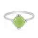 Anillo en plata con Crisoprasa imperial