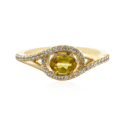 Anillo en oro con Esfena