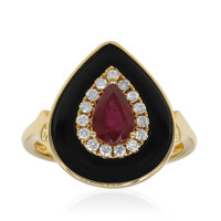 Anillo en oro con Ónix negro (CIRARI)