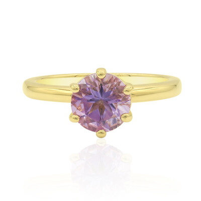Anillo en plata con Amatista