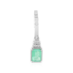 Colgante en plata con Esmeralda de Rusia