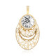 Colgante en oro con Zircón (Ornaments by de Melo)