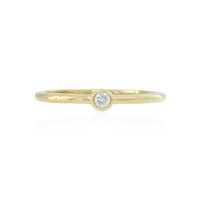 Anillo en oro con Diamante limpio a lupa F (LUCENT DIAMONDS)