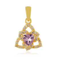 Colgante en plata con Amatista Rosa de Francia
