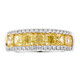 Anillo en oro con Diamante amarillo SI2 (CIRARI)