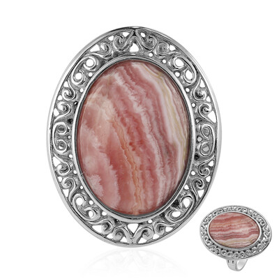 Anillo en plata con Rodocrosita (Art of Nature)
