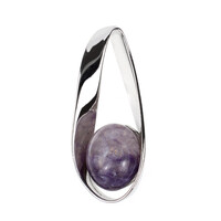 Colgante en plata con Charoita
