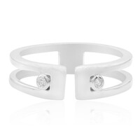 Anillo en plata con Diamante I1 (G)