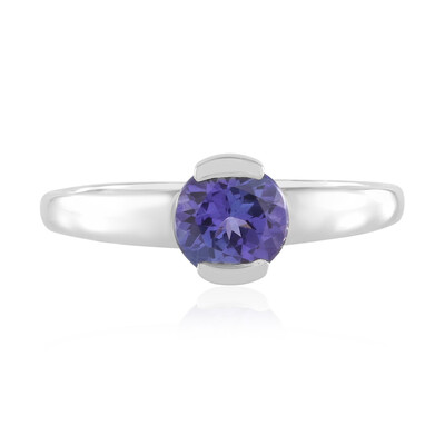 Anillo en oro con Tanzanita AAA