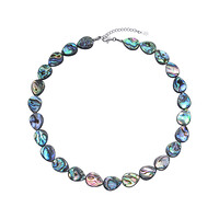 Collar en plata con Concha de Abalone