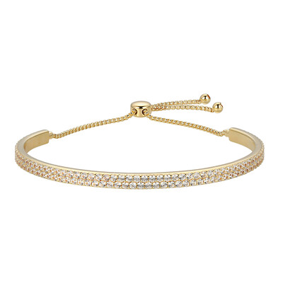 Brazalete en plata con Zircón