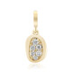 Colgante en oro con Diamante SI1 (G) (Annette)